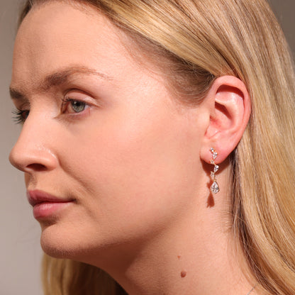 Star Drop Earrings