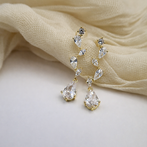 Star Drop Earrings