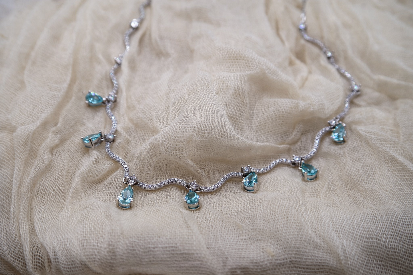 Premium collection Ocean Ripple Necklace
