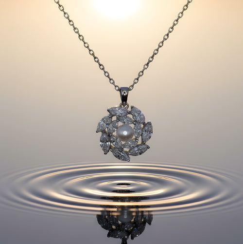Pearl Blossom - Silver