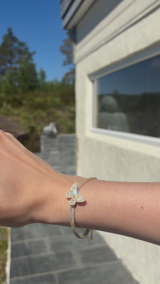 Butterfly Dreams Bracelet - Gold